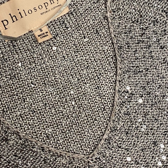 Philosophy Sequin Blouse - Picture 4 of 4